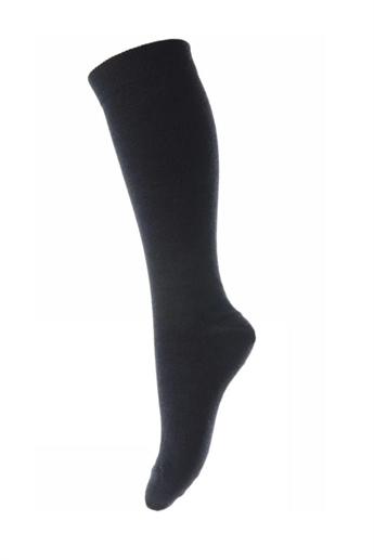 MP Denmark, Wool/cotton knee socks, Black